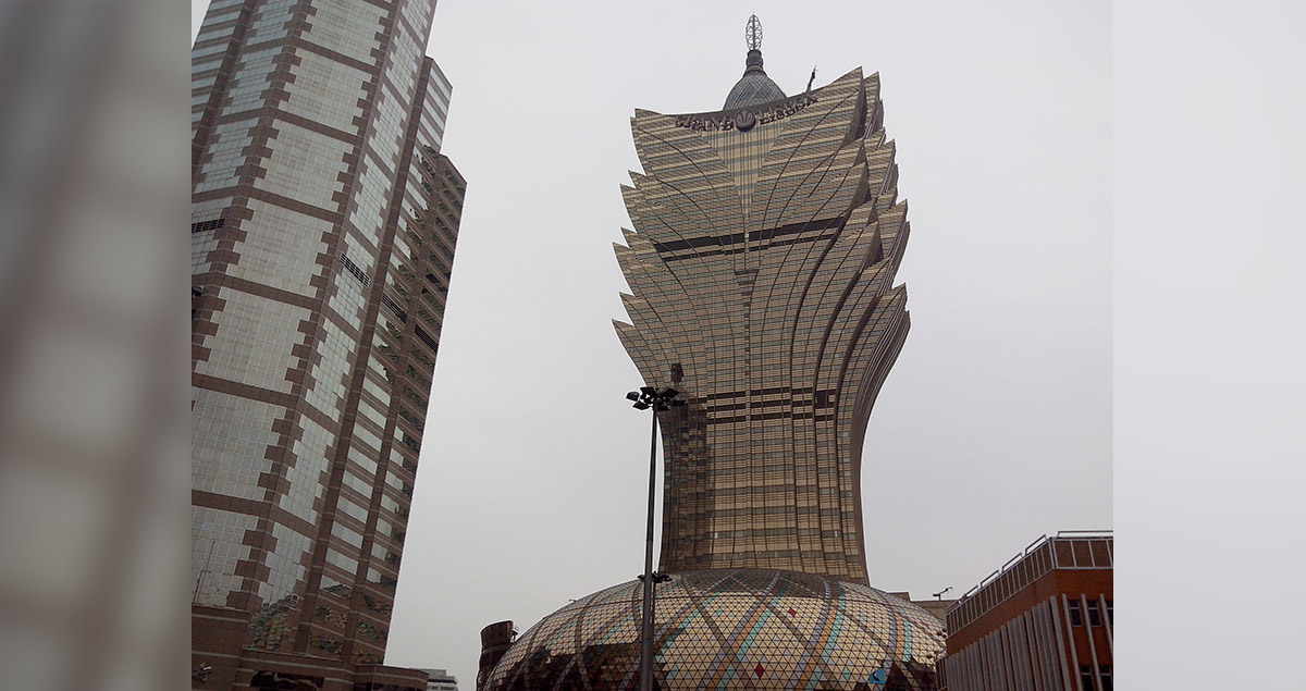 Hotel Lisboa, Macao, China.